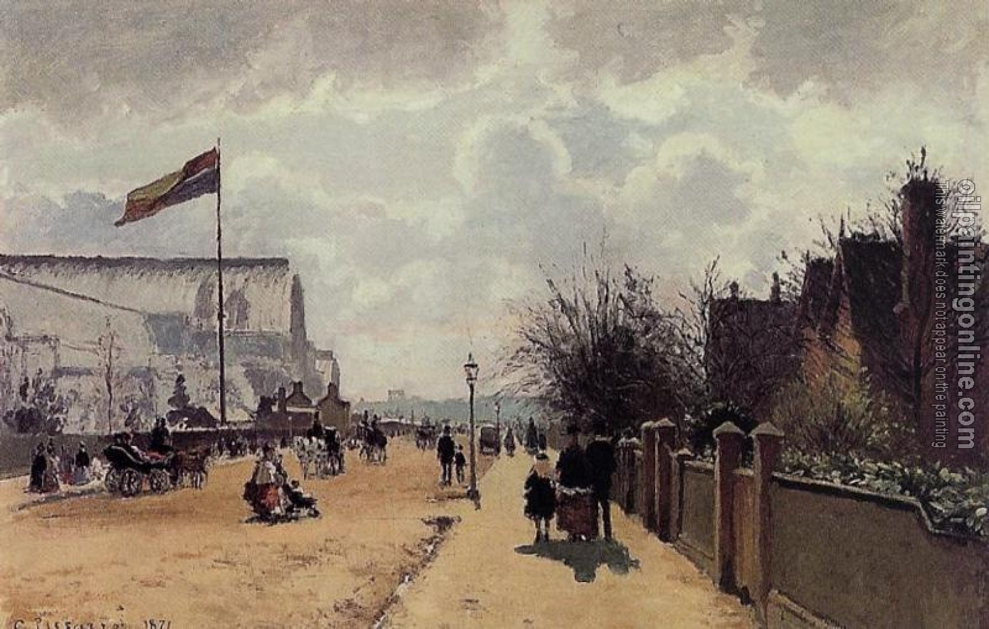 Pissarro, Camille - The Chrystal Palace, London